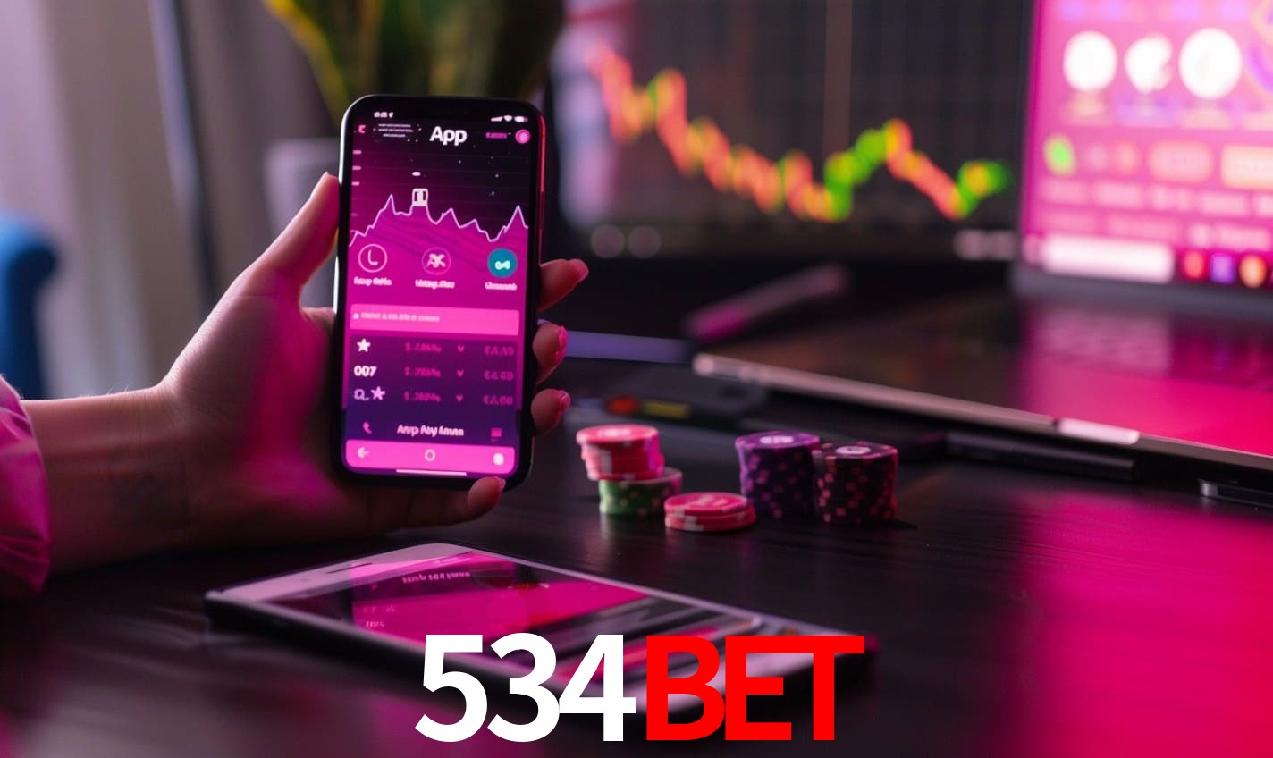 Recursos Exclusivos do App 534BET - Modo Offline, Login Biométrico
